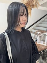 エムドットヘアーサロン(M. hair salon)&nbsp;【栗本浩司】高知ショートボブ/ハイライト×切りっぱなしボブ