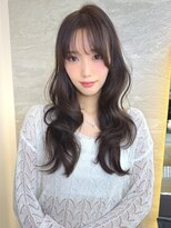 ロンドガーネット 池袋(Lond garnet)&nbsp;暗めカラー/韓国風巻き/レイヤーカット/髪質改善/縮毛矯正/池袋