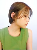 【La fith】マッシュショート×モカベージュ
