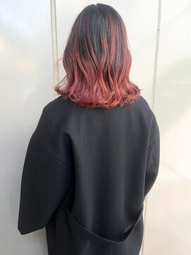 バズ ビー(BUZZ Bee) エンドカラー/チェリーレッド/くびれミディ