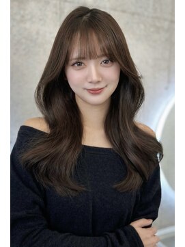 アイシー 表参道(ICY) 韓国巻きくびれヘア透明感カラー