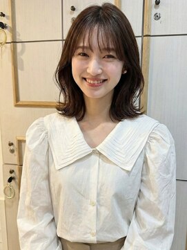 ネオリーブ チロル 横浜西口店(Neolive CiroL.) 20代30代40代小顔レイヤー/暗めカラー/デザインカラー