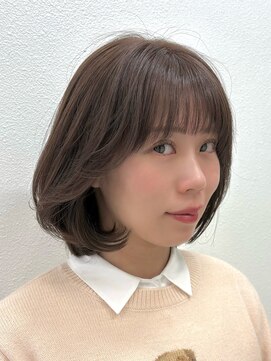 ディフィーノ 赤坂(DIFINO) レイヤーボブ/ワンホンレイヤー/透明感ブラウン