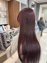 ハレル 戸塚(HAREru.)&nbsp;ブリーチなしレッドカラー/ボルドーカラー