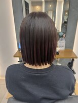 ギルド 清瀬店(GUILD) レッドグラデーションボブ