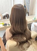 【Lapis新宿】透け感ブラウンベージュ