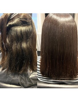 ルーチェス(LUCE/s) 美髪矯正(髪質改善)で自然なストレートに!