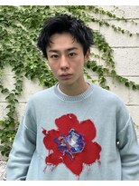 グリーンミドル(GREEN middle)&nbsp;メンズカット/パーマ:スパイキーショート/ピンパーマ/短髪