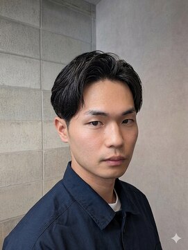 ワンワンオー バーバーショップ コンチネンタル(@110 BARBER SHOP continental) センターパート