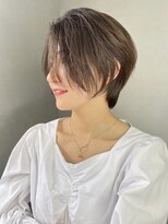 ソイン キタガタ ヘア(so-in kitagata) ハンサムショートレイヤー × ダークアッシュ