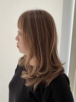 ユウヘアー 師勝店(U Hair)&nbsp;ベージュハイライトデザイン