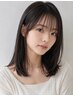 【剛毛の方向け】　カット＋ナチュラルストレート＋トリートメント→￥14800