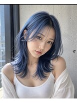 エス 天満扇町(esu) kr ブルーカラーmix/ブルーラベンダー/ブルーグレー