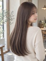 カリネバイフィエル(CALINER by Fier)&nbsp;後ろ姿まで美しい艶髪ロングレイヤー