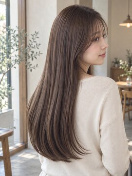 カリネバイフィエル(CALINER by Fier) 後ろ姿まで美しい艶髪ロングレイヤー