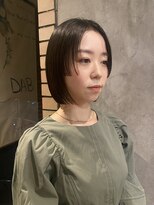 ダブ ギンザ(DaB ginza) タイトミニボブ×センターパート