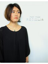ヘアメイクレコリア(Hair Make RECOLIA)&nbsp;京都・東野recolia かっこかわいいショートボブ