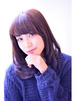 レシェル 桜山店(RECIEL) ベビーバングのゆるふわカール☆