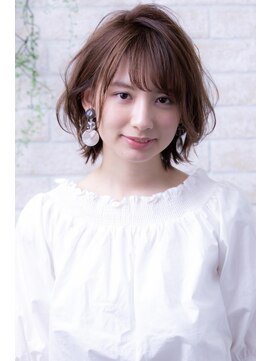 ヘアーアートシフォン 池袋西口店(Hair art chiffon) 3Dカラーヘルシーレイヤーイルミナカラーアッシュブラウン