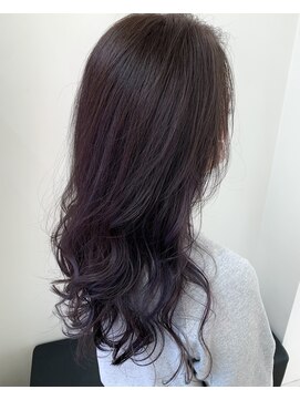 ラ メール ヘア デザイン(La mer HAIR DESIGN) 暗くてもモテる！ダークヴァイオレットベリーカラー