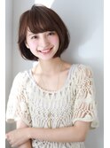 襟足すっきりトップと後頭部はふんわりボブ★