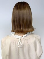 アイティー バイ アルバム 中野店(IT by ALBUM) ミルクティーベージュ_マロンベージュAラインボブ_ba328434