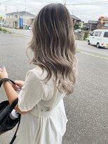 シエル(Ciel) ホワイト系バレイヤージュ