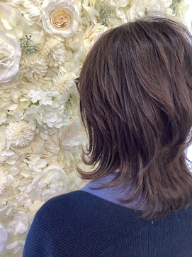 みその 高坂店 ミディアムレイヤーヘア