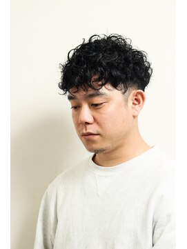 レンゲン(LENGEN) メンズかき上げニュアンスマッシュサイドパート韓国マッシュ