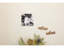 オーナーの愛犬もお出迎え