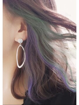 ブルーデイジーフォーヘアー(Blue daisy For hair) イヤリングカラー