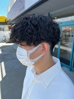 リット×ベリエ(Lit.×belier)&nbsp;波巻きパーマ波巻きスパイラルパーマ無造作パーマ波打ちパーマ