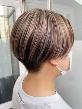 ルコル(RuCOR.) ハイライト×ハンサムショート【向ヶ丘遊園】【登戸】