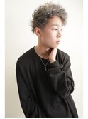 韓国ヘアー青髪ボブウルフココアベージュ/黒髪/グレージュカラー