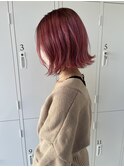 pink×red