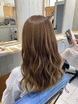 ルシール バイ アリア(Lucir by aria)&nbsp;ロング×ソフトグレージュ