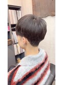 ツーブロマッシュ　コンマヘアー