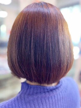 アークスヘアー 20代30代40代髪質改善カラーショコラブラウン透明感小顔ボブ