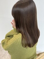 スティル ヘアアンドアイラッシュ(STILL hair&eyelash) 髪質改善ストレート×オリーブブラウン