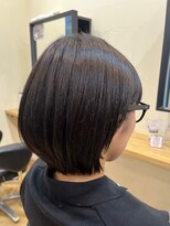 アルター(aL ter)&nbsp;まるみボブ［切りっぱなしボブ/美髪/ピンクブラウン/鎌取］