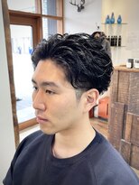 カットアンドリラクゼーション アイリー&nbsp;ツーブロックルーズパートスタイル