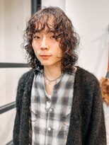 ヴヴ(Bub)&nbsp;wave perm/ウェーブパーマ　こなれ感　アッシュカラー