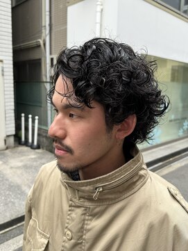 ヒカリス 中崎店(HIKARIS) メンズ × パーマ