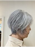 ショートグラデーションレイヤーウルフ
