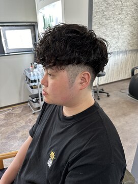 ハルクファースト 札幌(HRK 1st.) ツイストスパイラルパーマ/札幌メンズショート/札幌メンズパーマ