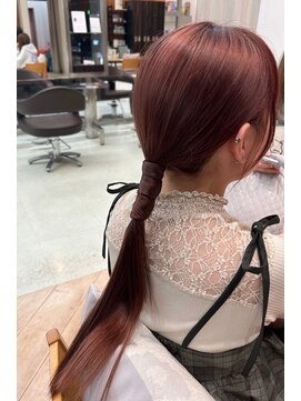 ランズ(LANDS) 結婚式二次会へアアレンジ【韓国ヘア 大阪 梅田】