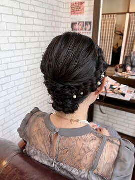 ラシクベル(Lashiku Belle) 編み込みヘア