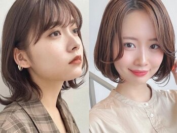 オーガスト ヘア ネイル(AUGUST hair nail)の写真/【★期間限定で40%OFF★】カット＋カラー＋トリートメント¥12650→¥7700♪[横浜駅]お得に可愛く♪