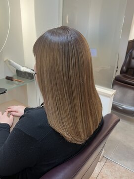 松本平太郎美容室 銀座パートフォー(PART４) 白髪ぼかしハイライト　　◎３０代　４０代　５０代