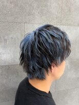 ギーク(Geek) 【Geek春日井】スパイキーショートブルーブラック《担当 篠原》